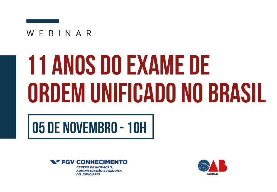 11 anos do Exame de Ordem Unificado no Brasil